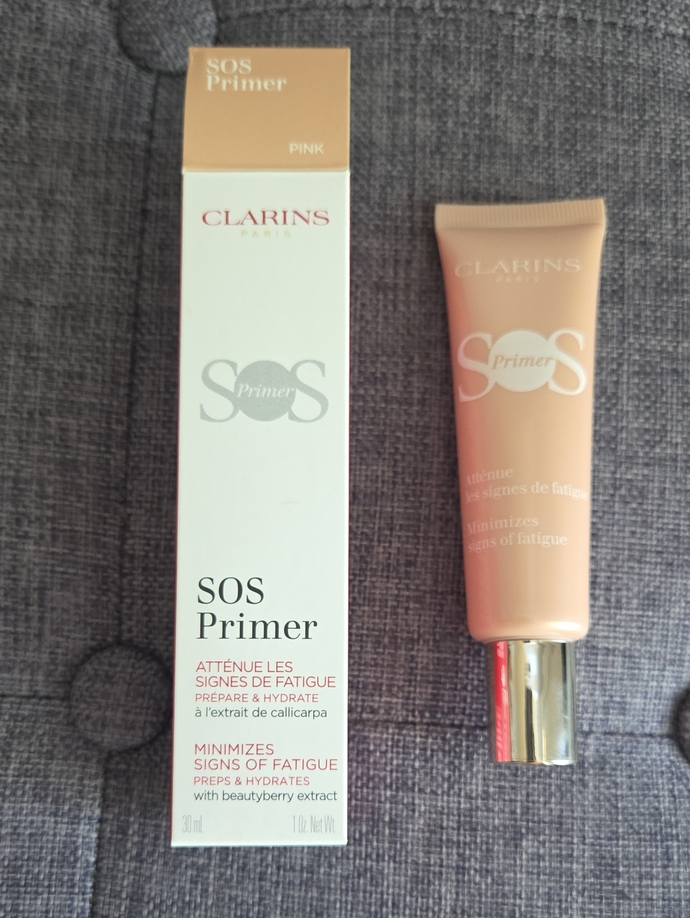 Clarins SOS Primer Pink Radiance Base